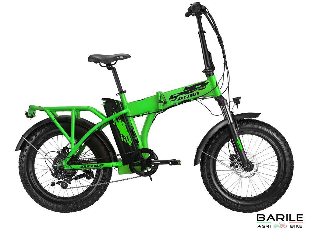 BICI FAT BIKE ELETTRICA / ASSISTITA 20" ATALA EXTRA - FOLDING PIEGHEVOLE VERDE