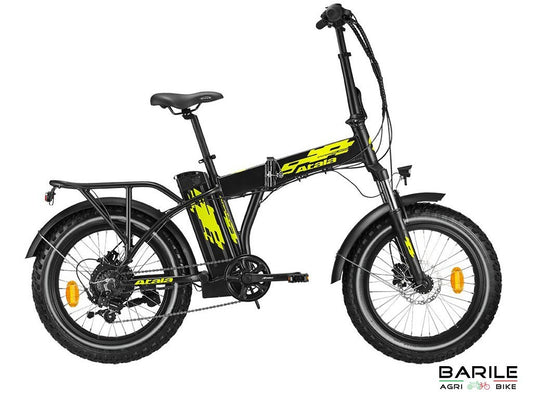 BICI FAT BIKE ELETTRICA / ASSISTITA 20" ATALA EXTRA - FOLDING PIEGHEVOLE GIALLO