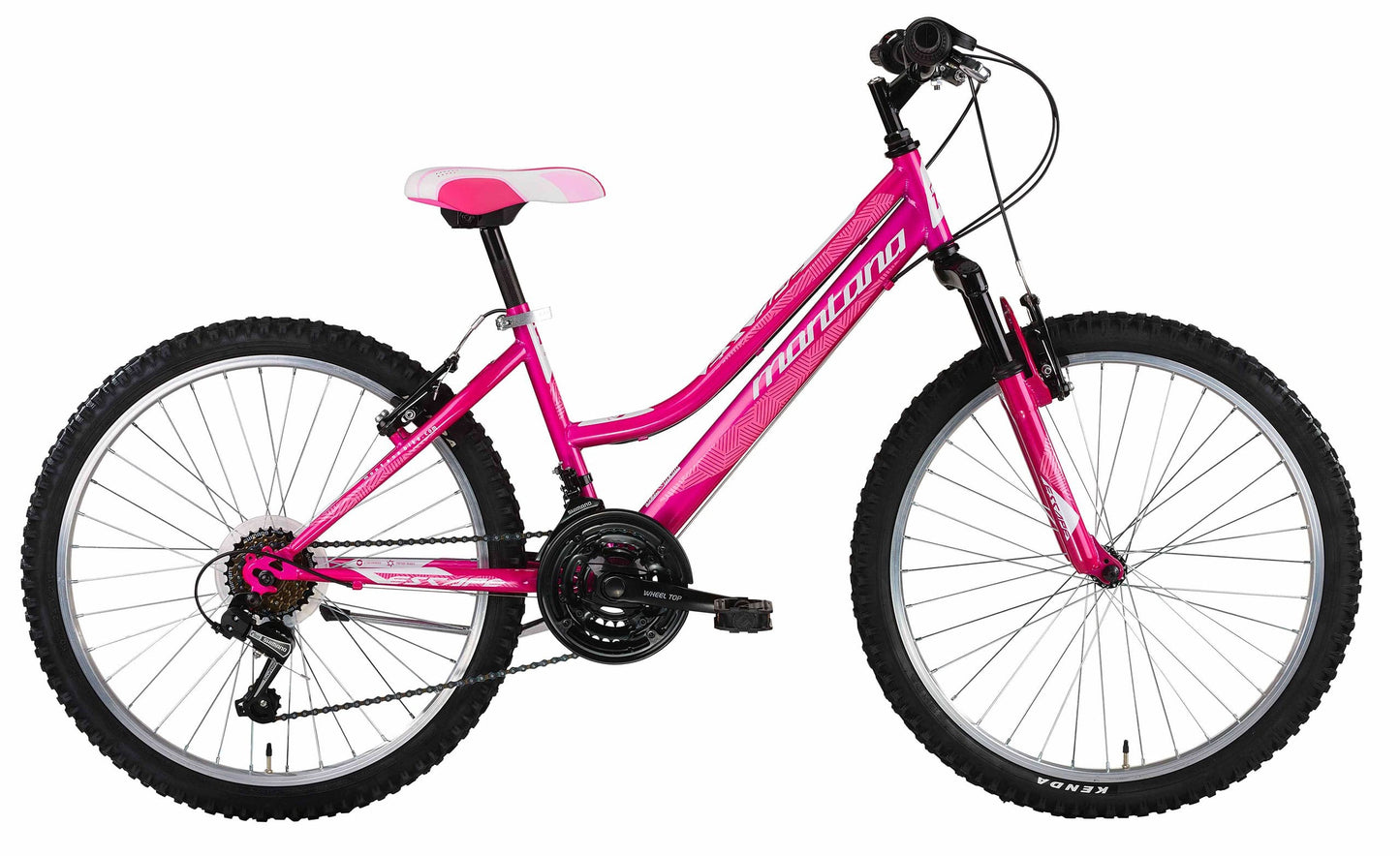 Bici MONTANA ESCAPE 24 "  MTB  Bimba - Bambina Fuxia Cambio 18V