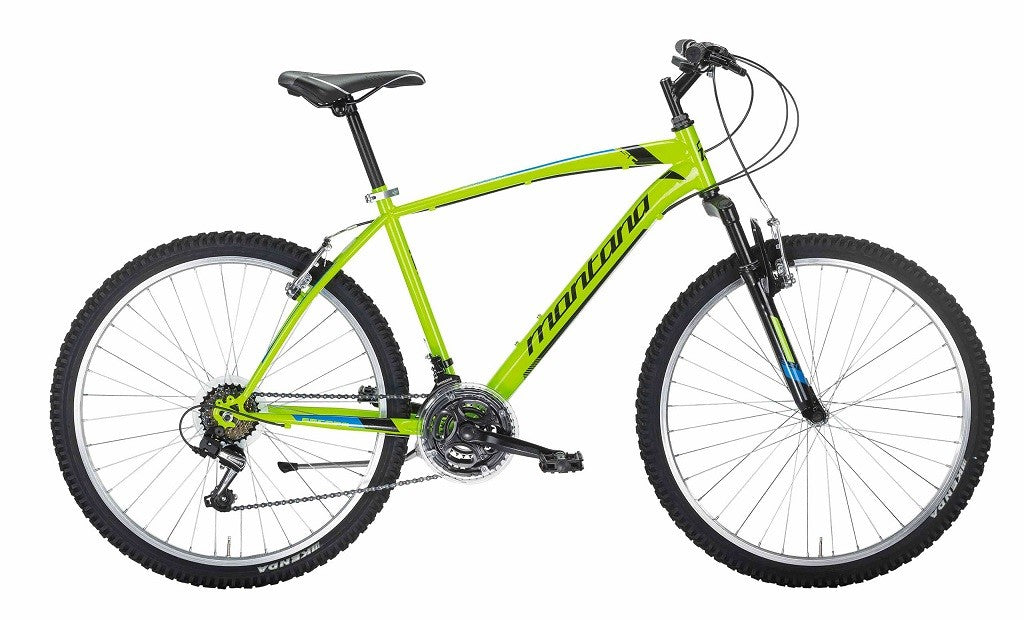 Bici MONTANA ESCAPE 26 "  MTB  Ragazzo Lime Cambio 21V - Ammortizzata