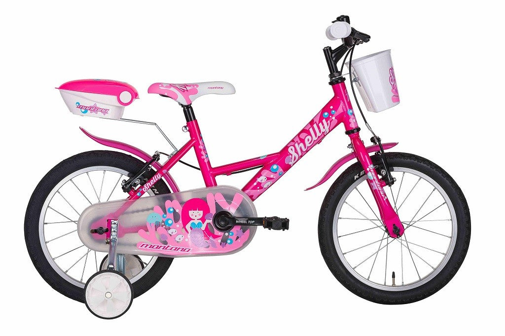 Bici MONTANA SHELLY 16 "   Bimba - Bambina Fuxia