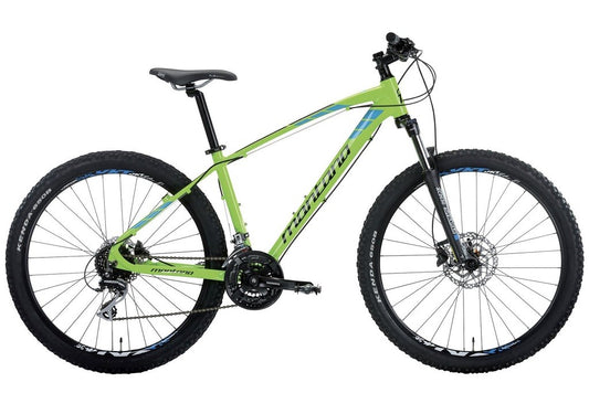 Bici MONTANA URANO 27,5 "  MTB Disco Idraulico - 24V - Ammortizzata Verde TG. M