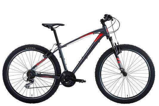 Bici MONTANA URANO 27,5 "  MTB V-Brake - 21V - Ammortizzata Grigio TG. M