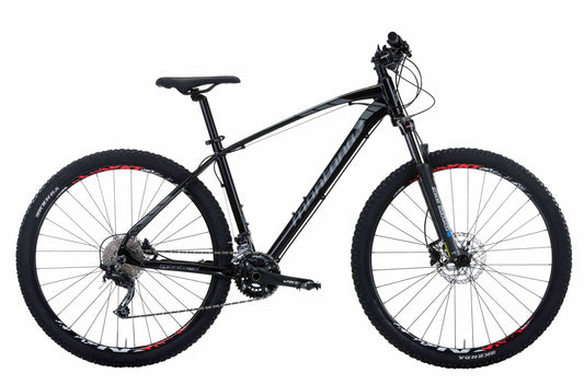 Bici MONTANA URANO 29 "  MTB Disco Idraulico - 3 x 8 - Ammortizzata Nero TG.S