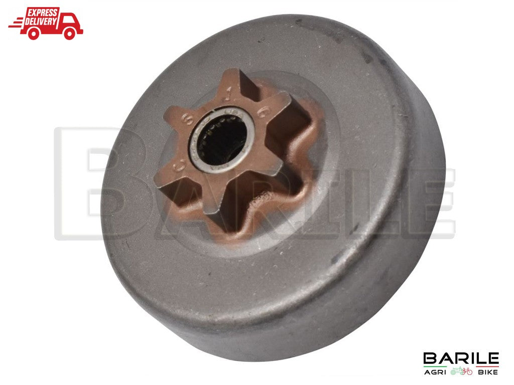 Pignone campana frizione catena motosega 550 575 580 680 685 695 SHINDAIWA Pignone campana frizione catena motosega 550 575 580 680 685 695 SHINDAIWA