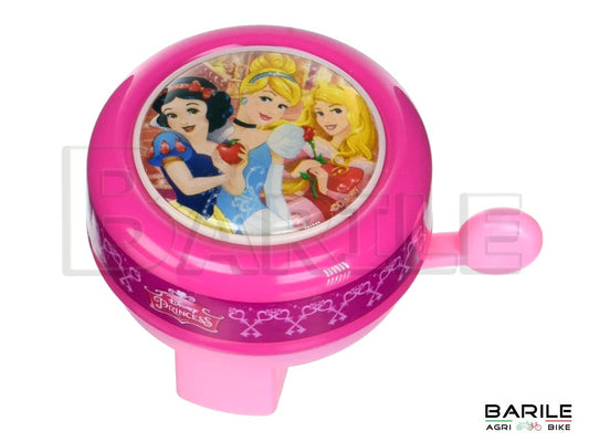 Campanello PRINCIPESSE Manubrio Bici Bambina Rosa DISNEY