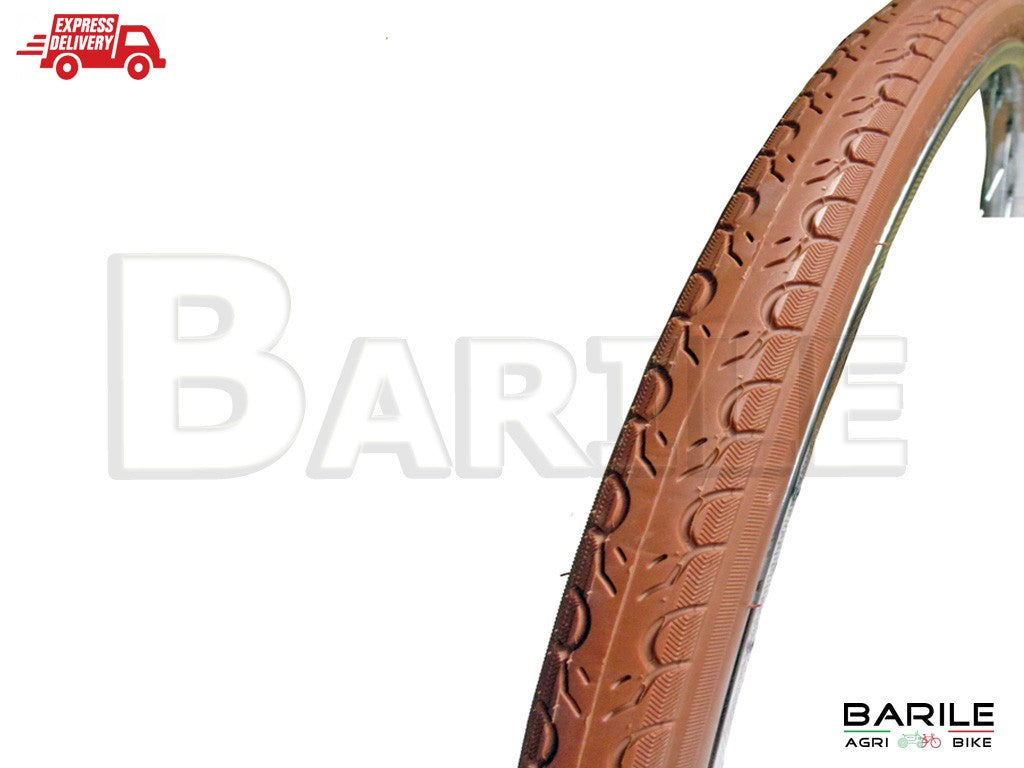 Copertone / Pneumatico Bici 700 x 35 ( 37 - 622 ) 28 x 1.5/8 x 1.3/8 Marrone