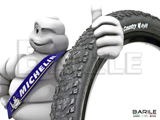 Copertone / Pneumatico MICHELIN COUNTRY DRY 2 Bici MTB 26 x 2.00 PROFESSION NERO