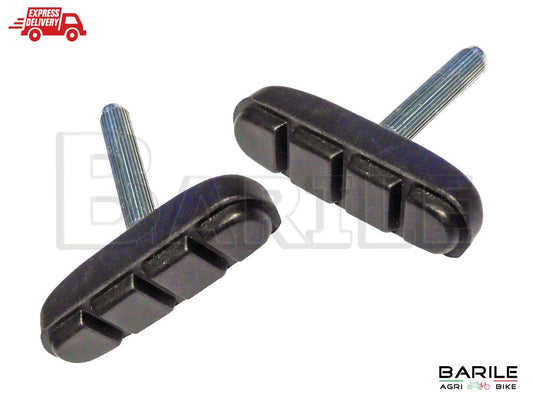 Coppia Pattini Freno Nero Bici MTB - City Bike - Varie