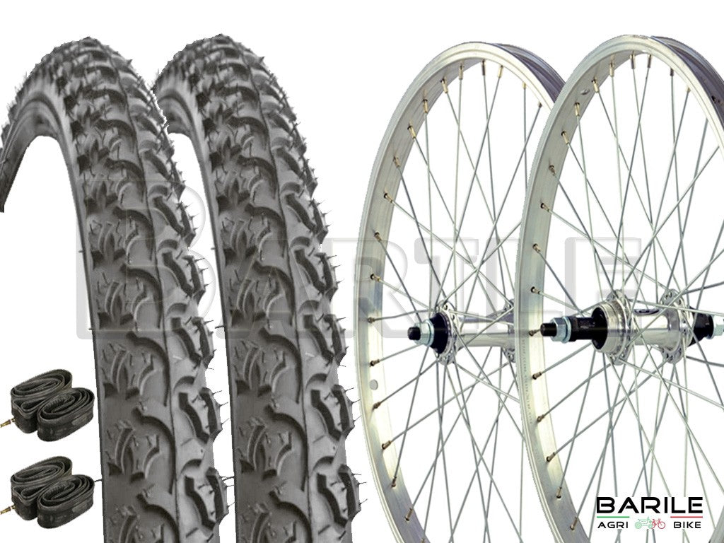 CERCHIO POSTERIORE BICI GRAZIELLA MTB 20" ACCIAIO 1 VELOCITÀ PERNO - Foto 10