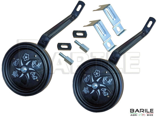 COPPIA STABILIZZATORI BICI REGOLABILI DA 16" A 24" CON CAMBIO 5250220 COPPIA STABILIZZATORI BICI REGOLABILI DA 16" A 24" CON CAMBIO 5250220