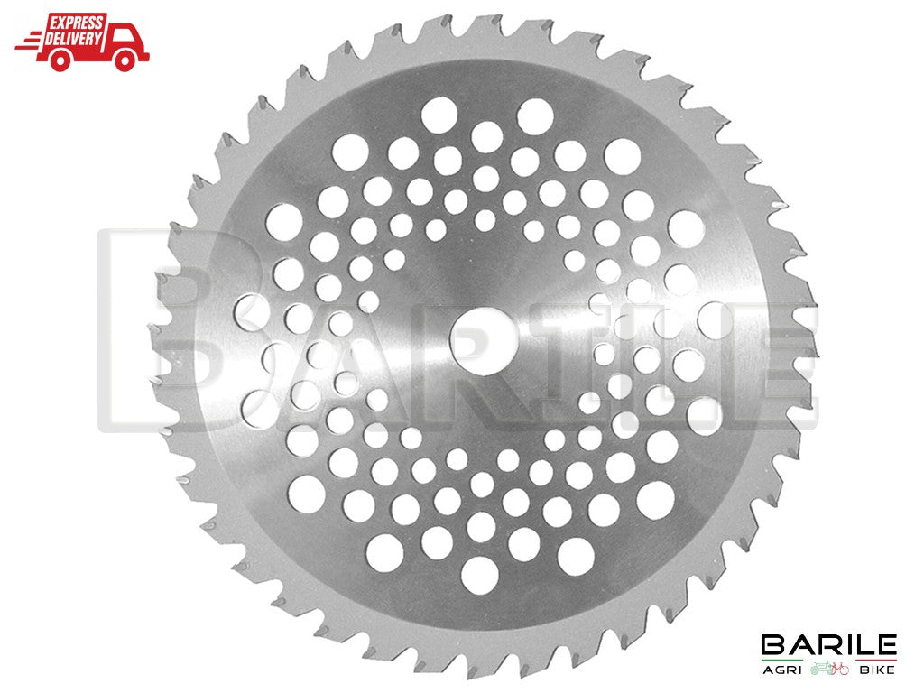 Disco Decespugliatore - Tagliaerba WIDIA  Ø 25,5 CM - 40 Denti Sega Rovi - Erba