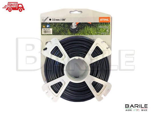 Filo STIHL Professionale TONDO Ø 3,3 mm x 38  Metri Decespugliatore - Tagliaerba