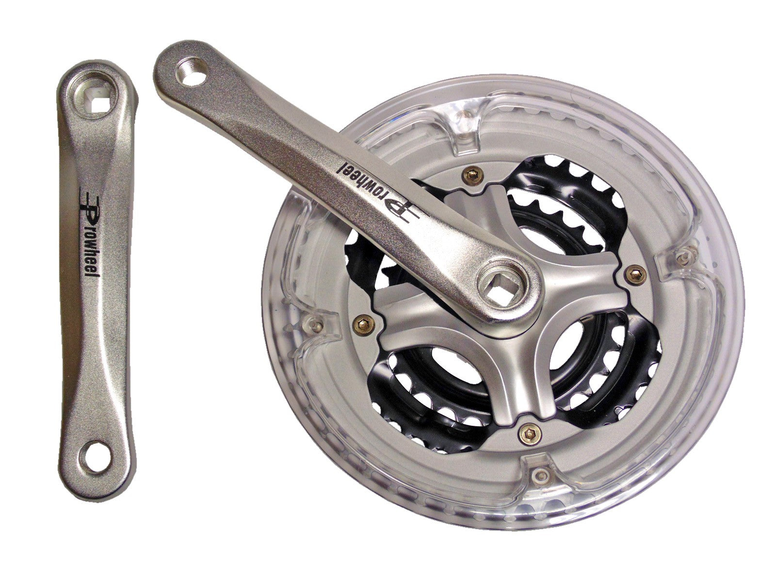 Coppia Pedivelle Per Bicicletta 170 Mm | Foro Romboidale | Sinistra E Destra In Alluminio | Per E-Bike E Mountain Bike