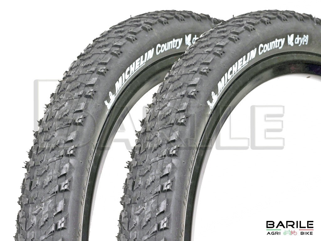 N°2 Copertone / Pneumatico MICHELIN COUNTRY DRY 2 Bici MTB 26 x 2.00 NERO