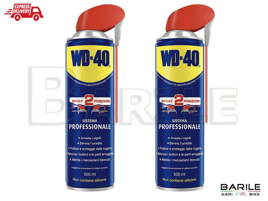 N°2 WD 40 Bomboletta Spray Svitol Professionale Lubrificante - Sbloccante 500ml