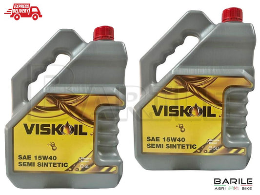 Olio Motore 15 W - 40 Semi Sintetico Multigrado Benzina / Diesel Tanica 10 Litri