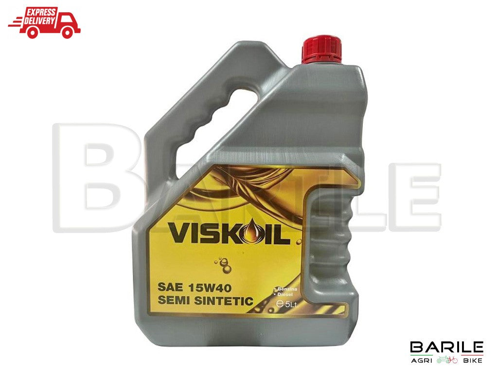 Olio Motore 15 W - 40 Semi Sintetico Multigrado Benzina / Diesel Tanica 5 Litri