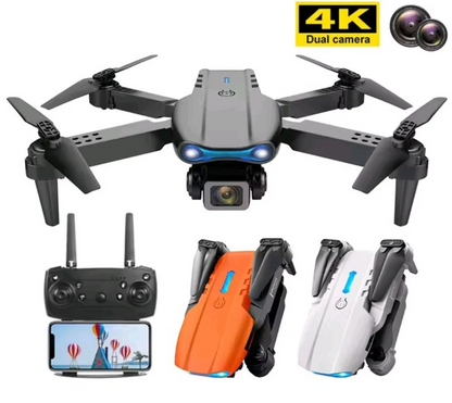 Drone per principianti E99 con doppia fotocamera, 1 batteria