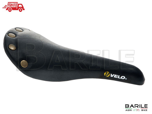 Sella VELO PLUSH 1221 Bici Corsa - Sport - Epoca - Vintage - Fixed  Nero
