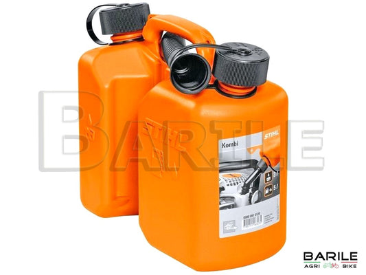 Tanica Combinata STIHL 3L Carburante / Benzina + 1,5L Olio Catena - OMOLOGATA