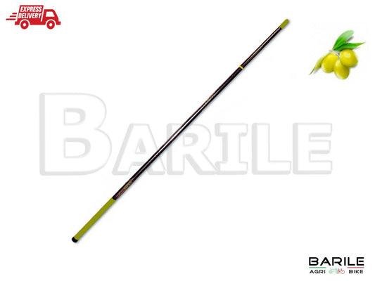 Verga - Canna - Asta  Batti Olive / Mandorle in Fibra 4 Metri